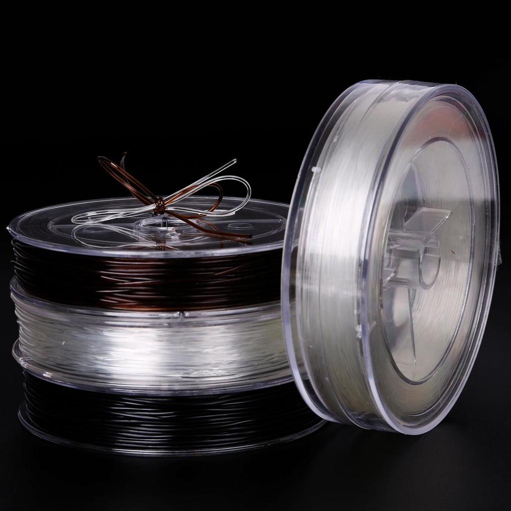 Elastic Line Transparent Crystal Beading Cord String Thread Making DIY Bracelet Necklace