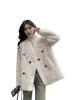 Winter new imitation mink short collar fur integrated imitation mink plush fur fur coat women