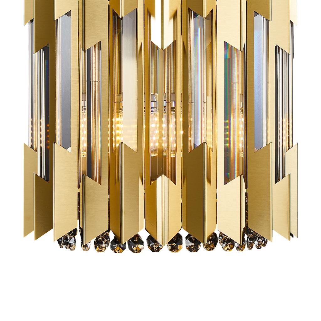 Kinkiet Ritz 2 E14 Złoty Milagro Ml0397