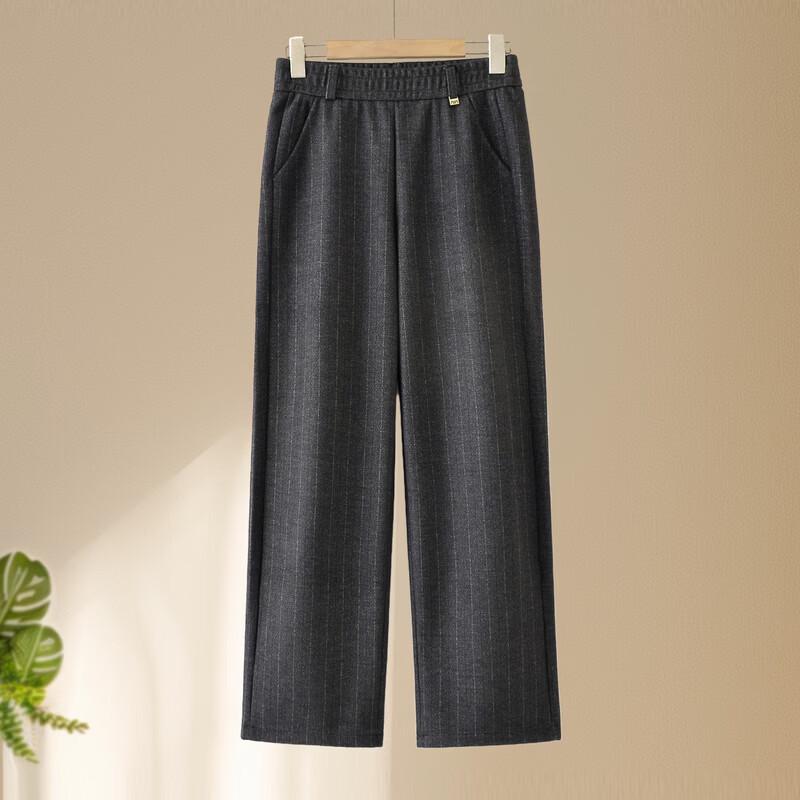 Hodo Women's High-Waisted Straight Leg Casual Pants
