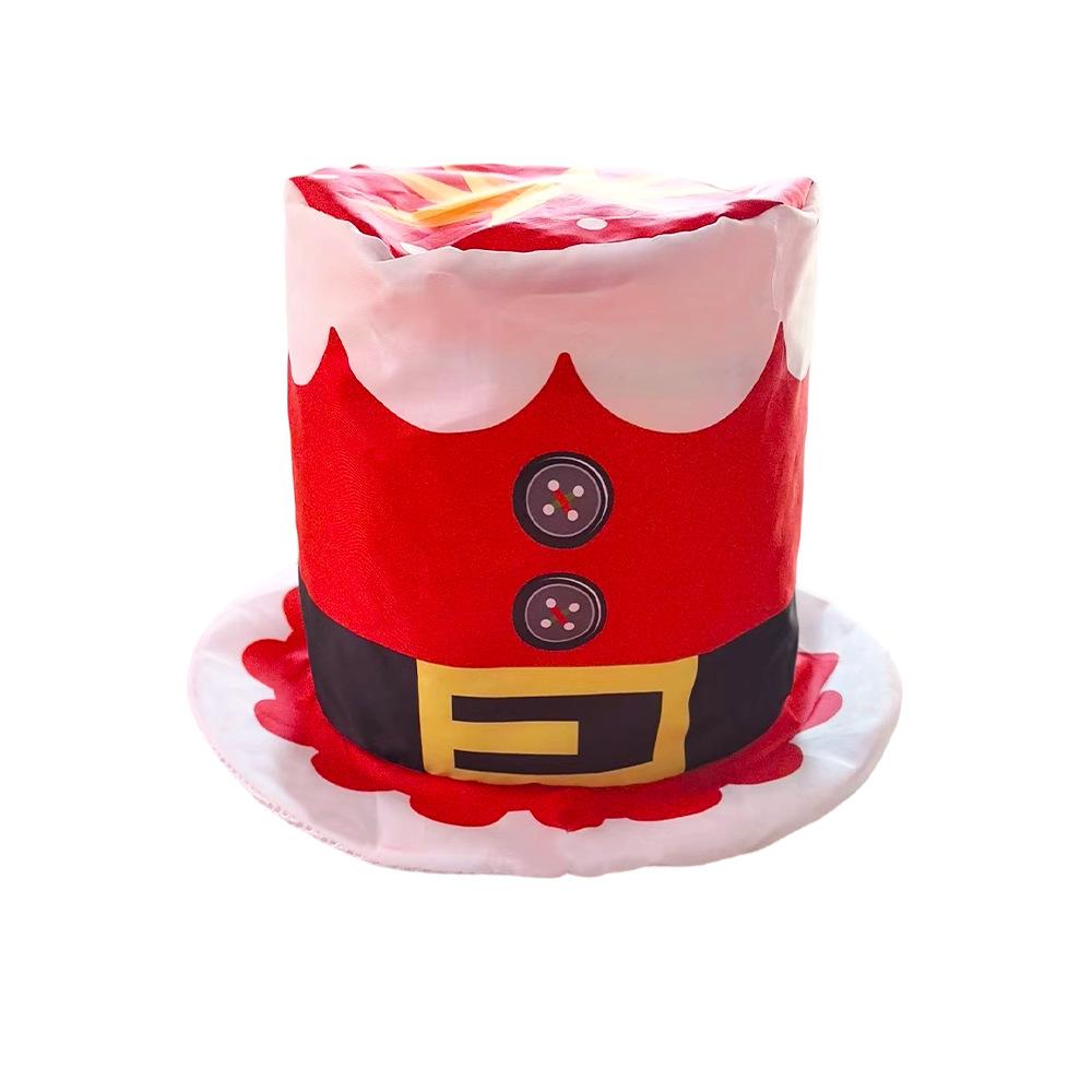 New American Christmas Hat Uncle Sam Hat Holiday Decoration Props Children's Cartoon Top Hat Top Hat