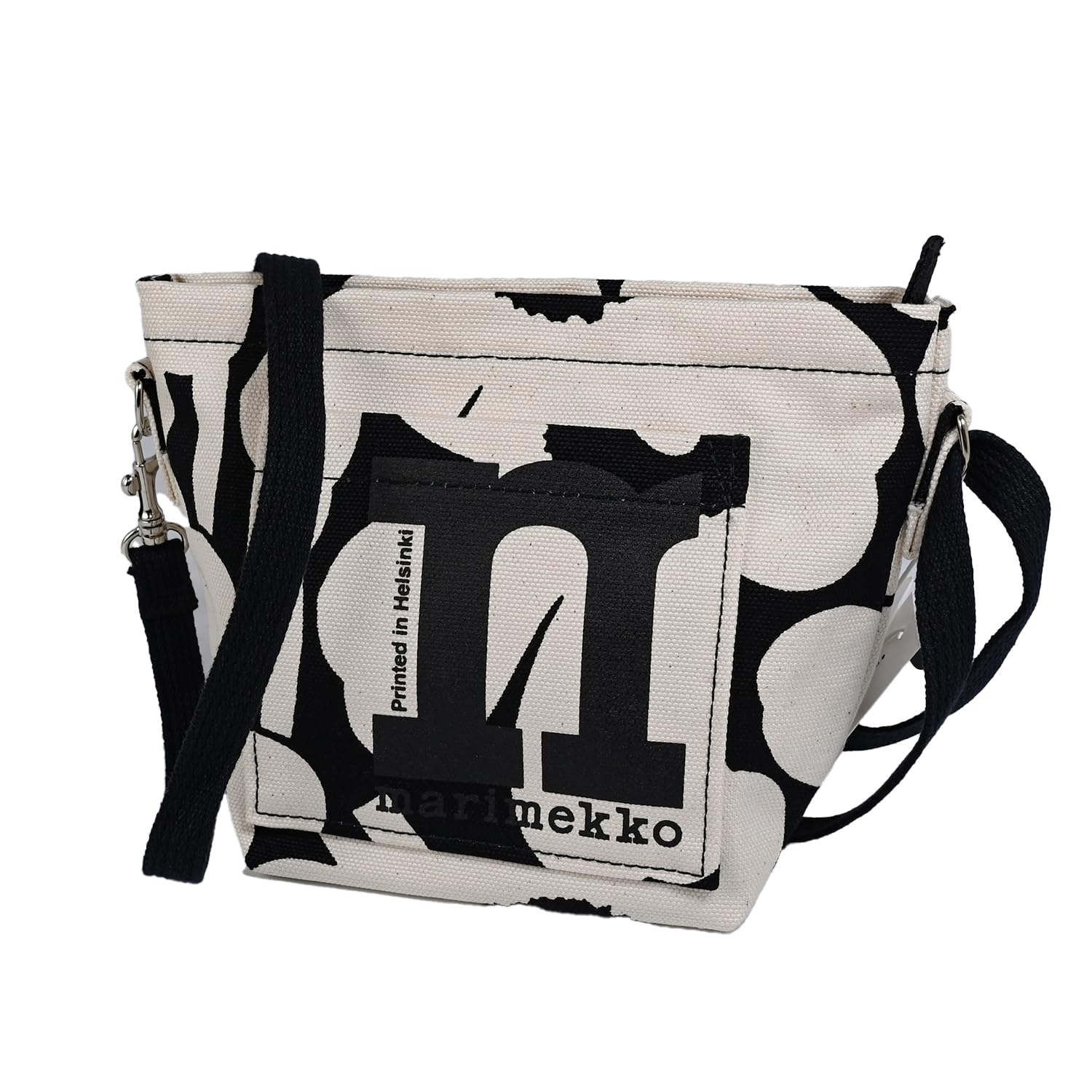 

Marimekko MONO MINI UNIKKO Shoulder Bag, Women s, BlackOff-White, 92198 092198 908 [Used]