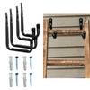 Set of Garage Storage Tools Organiser with Screws Hanger Heavy Duty Utility Hooks for
