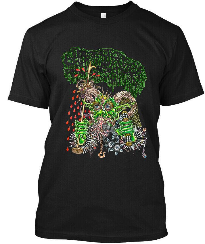 

NWT Sanguisugabogg American Heavy Metal Band Music Rock Retro Logo T-shirt Tops Tee S-4XL S