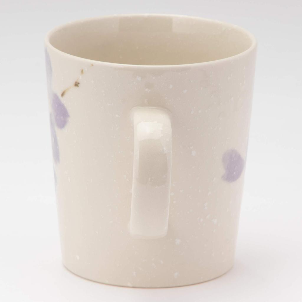 Mino Ware Light Ware Miyama Sakura Mug Purple K80031