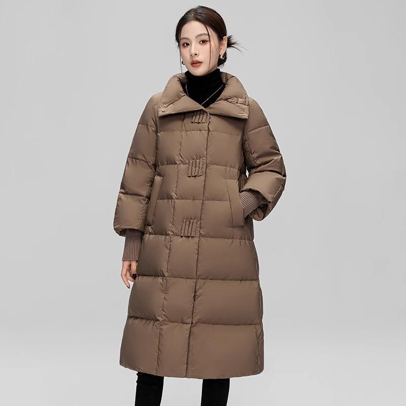 

New Style Women s Winter Mid-length Korean Style Loose Cotton Coat Thickened Design Cotton Coat XL