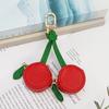 Cute Fruit Coin Purse Zippered Blueberry Wallet Bag Charm Avocado Peach Watermelon Keychain Charm Mini Pouch Gift for Women Girls