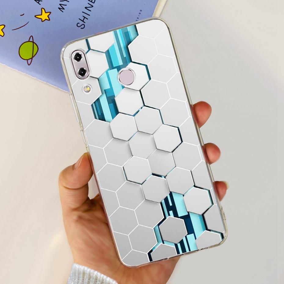 For Asus Zenfone 5 (2018) 5Z ZE620KL ZS620KL Fashion Dragon Metal Style Painted Case For Asus X00QD Z01RD Soft Silicone TPU Case