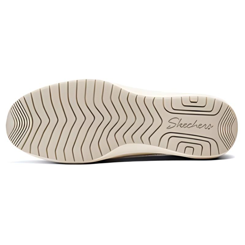 Skechers Versatile Shock-Absorbing Durable Low-Top Casual Shoes Women Sneakers Beige 158846-NAT
