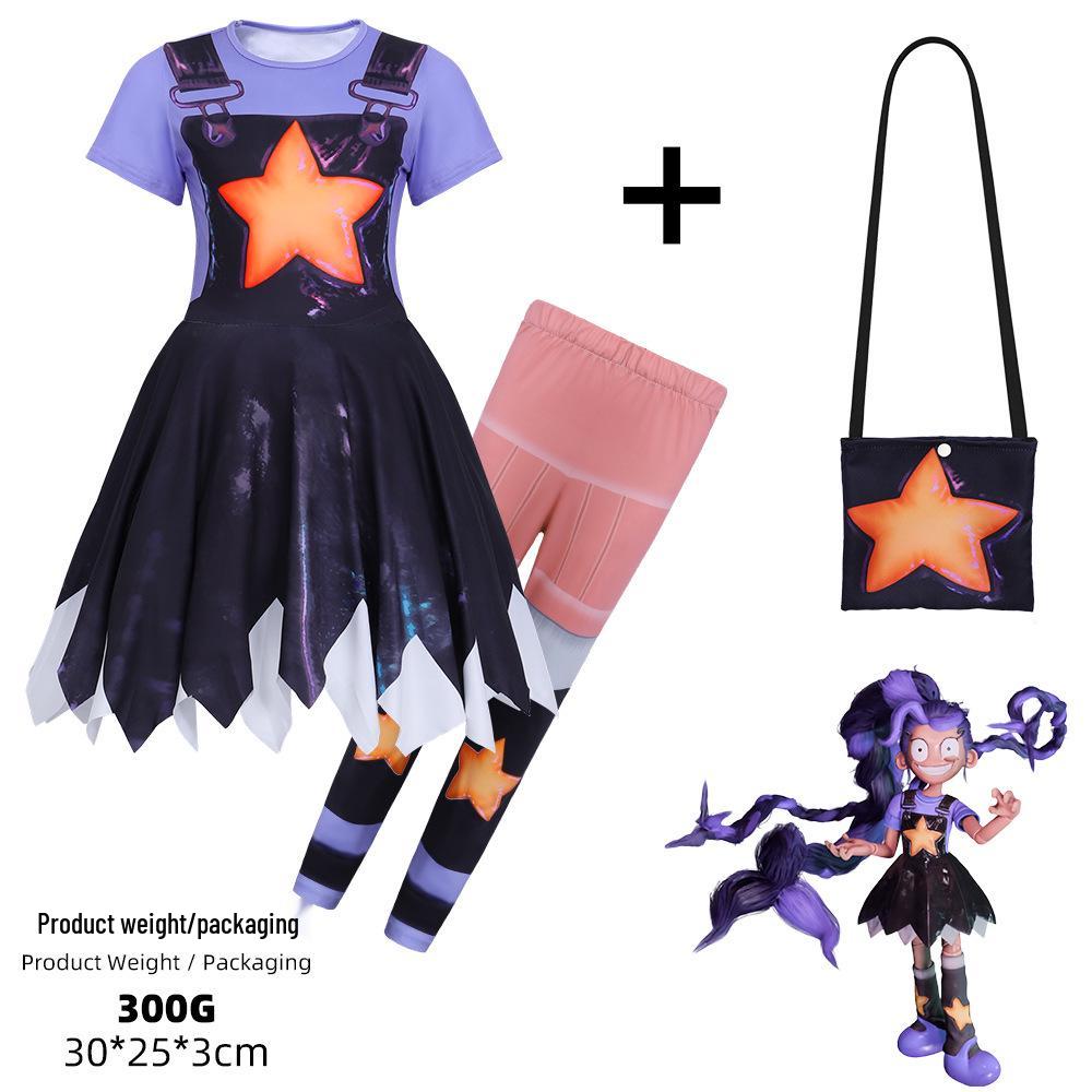 Poppy Playtime Lily Cosplay Kostüm für Halloween und Partys