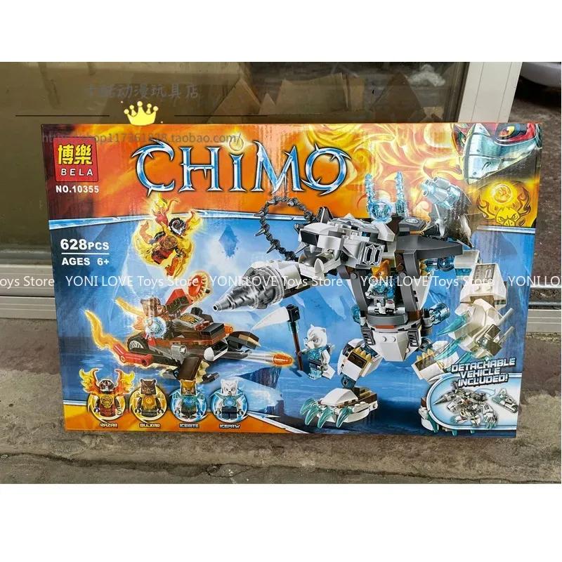 Uitverkocht Bouwstenen 70223 IJsbeer Super Mecha Reuzenbeer Wagen Jongens Assemblage Speelgoed Kinderen Educatieve Cadeaus