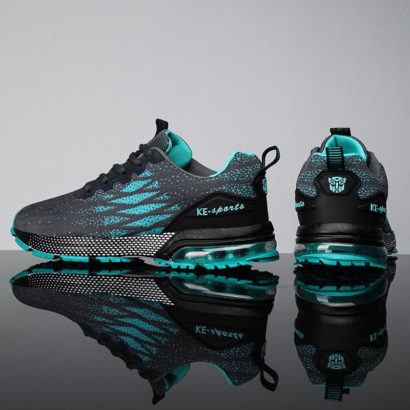 Professional marathon ultra-light air cushion running shoes Marathon 46 plus size INS runway shock absorbing sneakers
