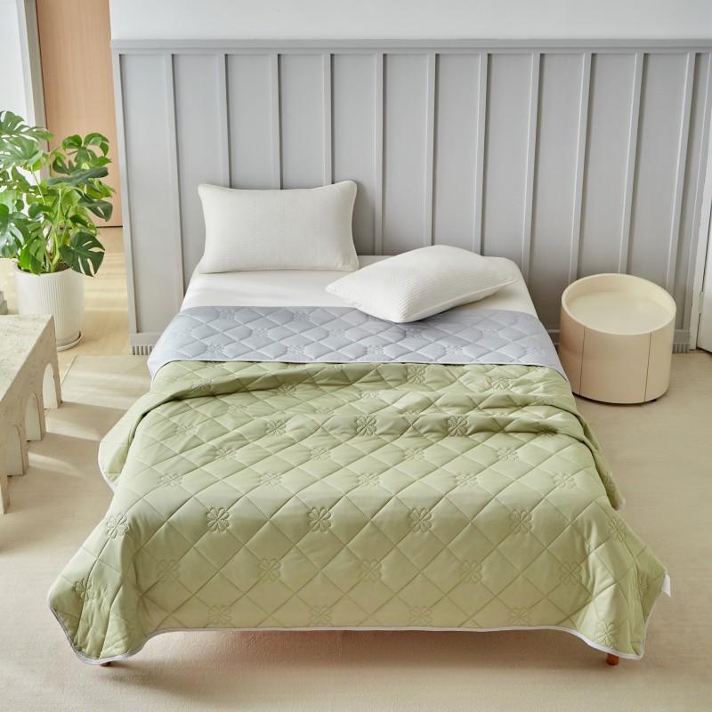 Lightweight Cool Quilt For Hot Sleepers Summer Cooling Blanket Smooth Double Side Cold Bedspred Comforter