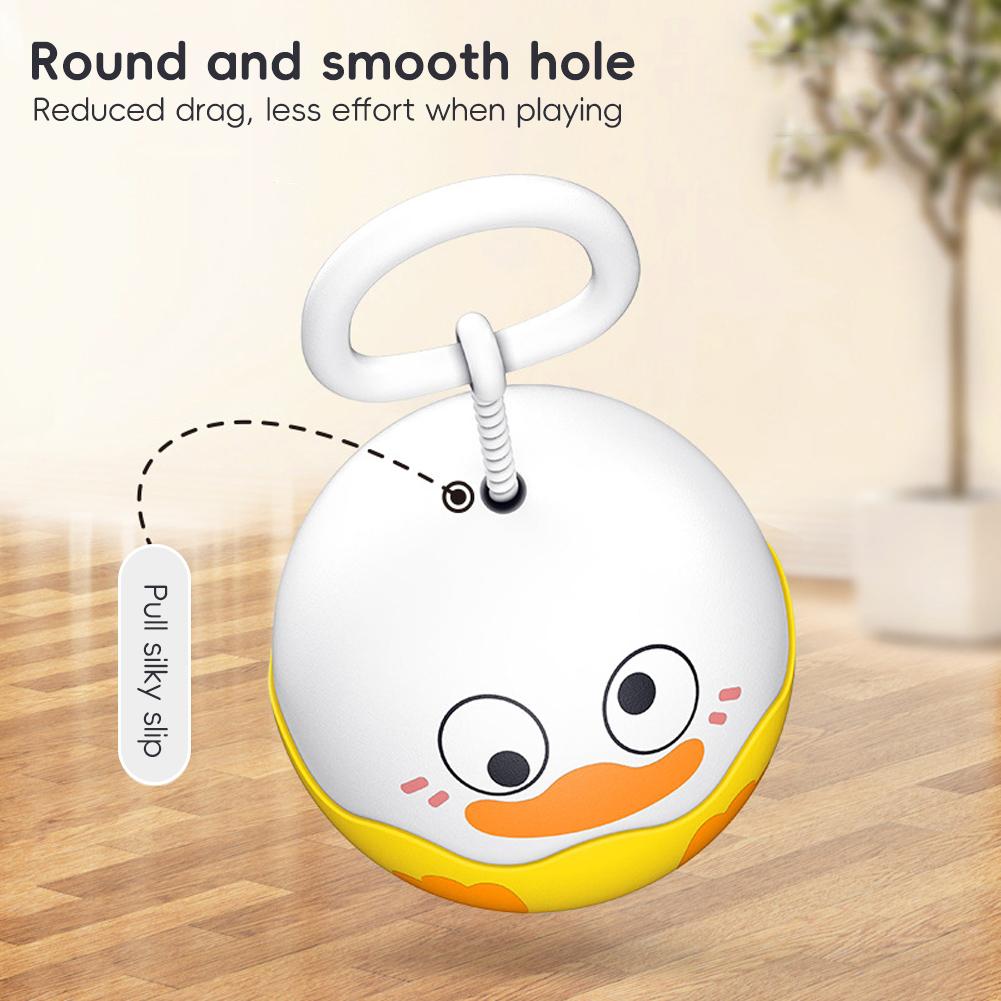 Hand Pull Luminous Flashing Rope Flywheel Toy Led Light Toy Novelty Children Flywheel Flash Gyro Gift Toys