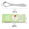 Stainless Steel Double-Layer Tongue Scraper for Adults - Relieves Bad Breath & Deep Cleans