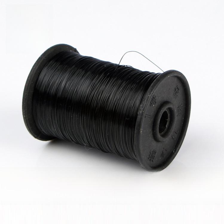 Nylonová obuvnická nit: Černobílá, 50m sada kožených šicích nití