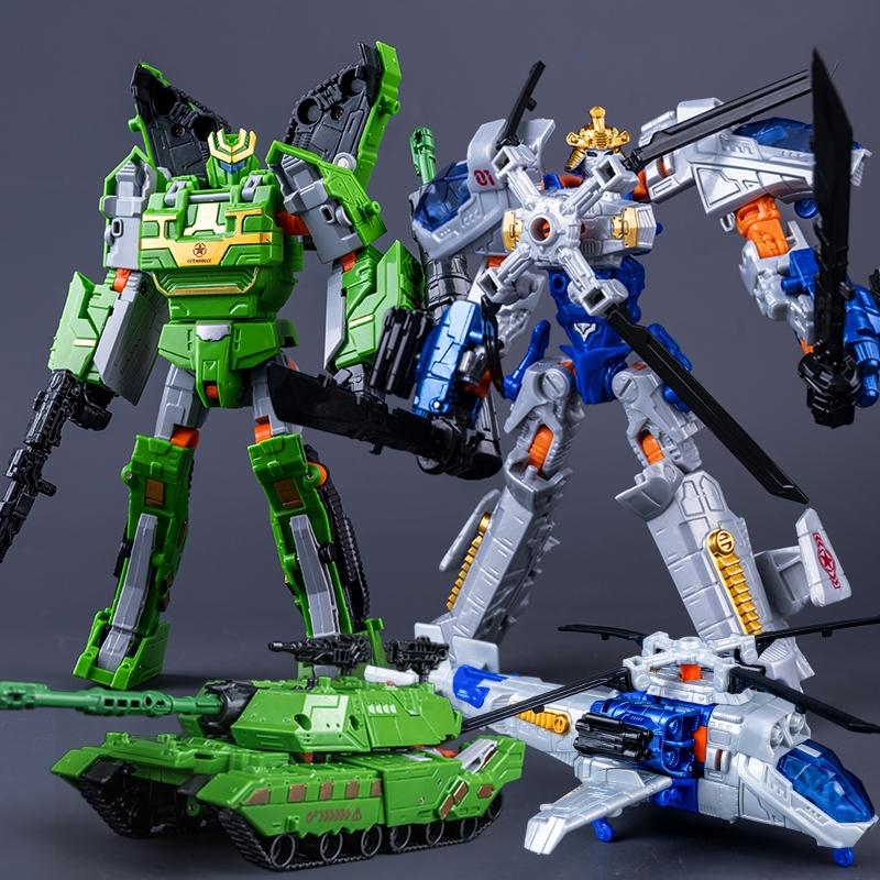 19CM New Cool Transformation Robot Toys Car Plastic Anime Movie Series Action Figure Airplane Model Children Kids Gift JINJIANG Poseable Articulated