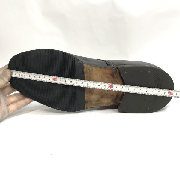 T44 DERISI SUD Military Officer Short Boots Italy 90s Vintage Size 28.5-29.5 Brown(USED)