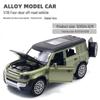 "Children's Off-Road Alloy Car Models with Open Doors - Sports Car Cake Decorations and Gifts for Boys"