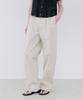 NOTIA Cotton Two Tuck Pants - Beige