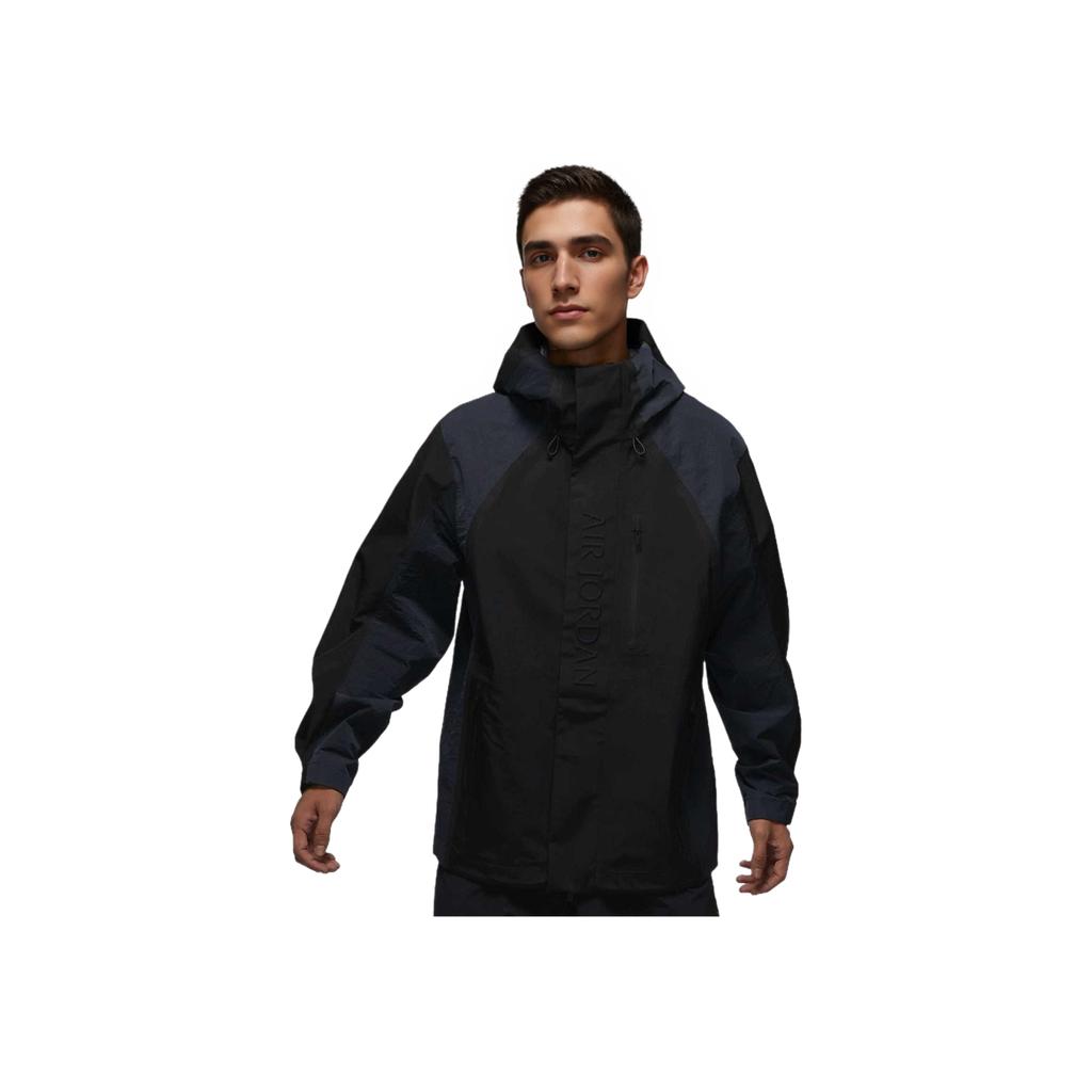 Jordan Air GORE-TEX Comfortable Waterproof Soft Skin-Friendly Zip-Up Long Sleeve Jacket Men Jackets Gray Black FV7216-045