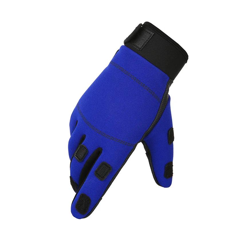 2PCS Fishing Gloves Catch Fish Anti-Slip Cut Full Finger Gloves Protect Hand Biking Bicycle Gloves Outdoor Activity Fishing Accessories