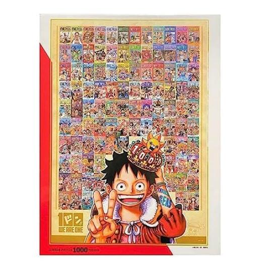 ONE PIECE 100 WE ARE ONE Quebra-cabeça Quebra-cabeça Comemorativo do Volume 100 Produtos Originais JUMP SHOP Loja Mugiwara