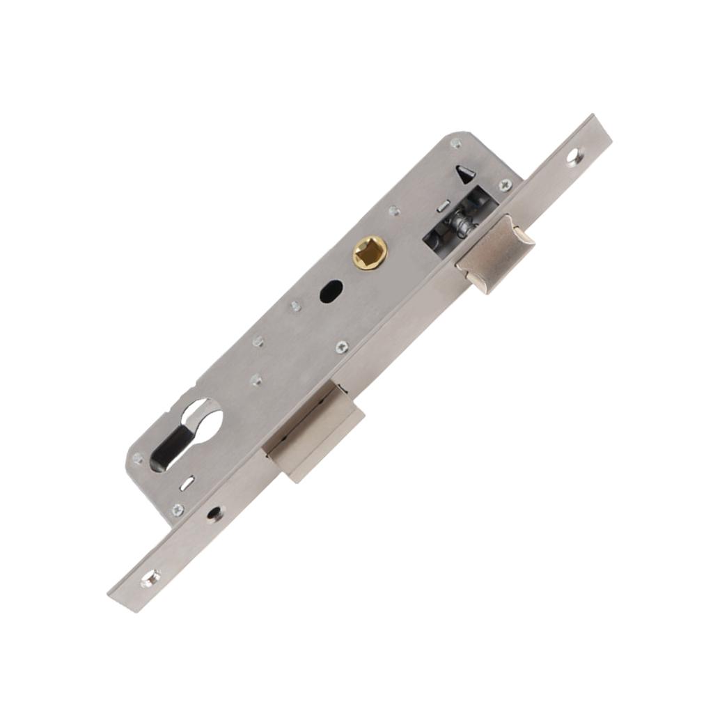 Edelstahl Einsteckschloss 8520/25/30/35 Rohrahmen-Schloss Balkonschloss Schlosskörper Beschläge Einfach zu installieren