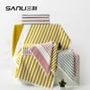 Towel new fashion AB version dyed hand towel absorbent yarn soft children's pure cotton square towel