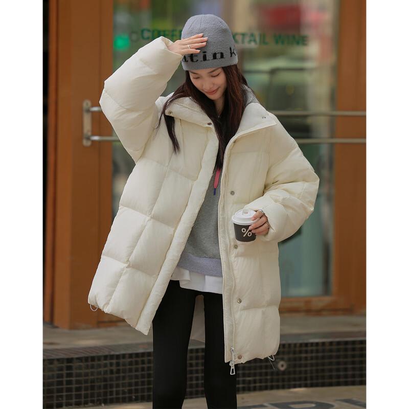 Demana Cloud Mousse Women's Stand-Collar 90% Duck Down Jacket