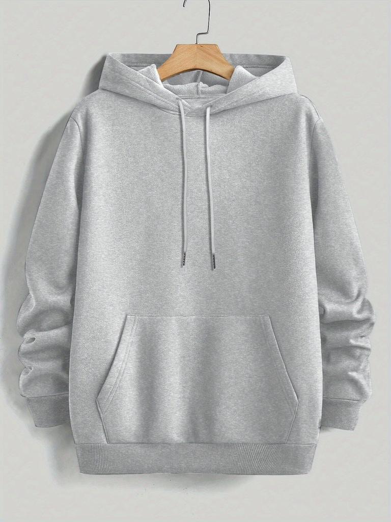 Vacation Style Hip Hop Sweatshirt For Men, California Seaside Scenery Letter Slogan Back Design, Soft Skin Friendly Daily Sports Hoodie