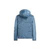 Emporio Armani EA7 SS22 Patterned Letter And Number Print Hooded Zip Casual Jacket Men Jackets Blue 3LPB11-PN2TZ-2508