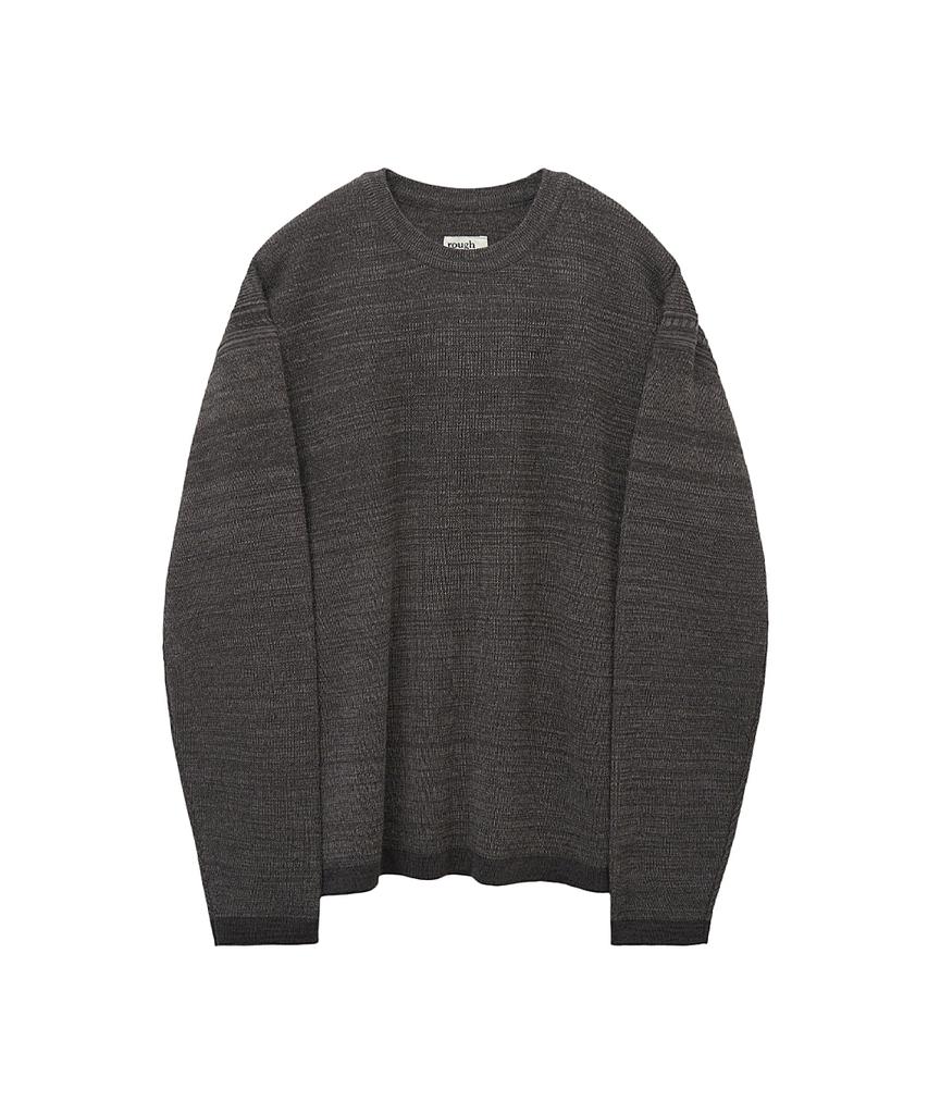 Leopeusaideu Grain Sweater Dark Brown