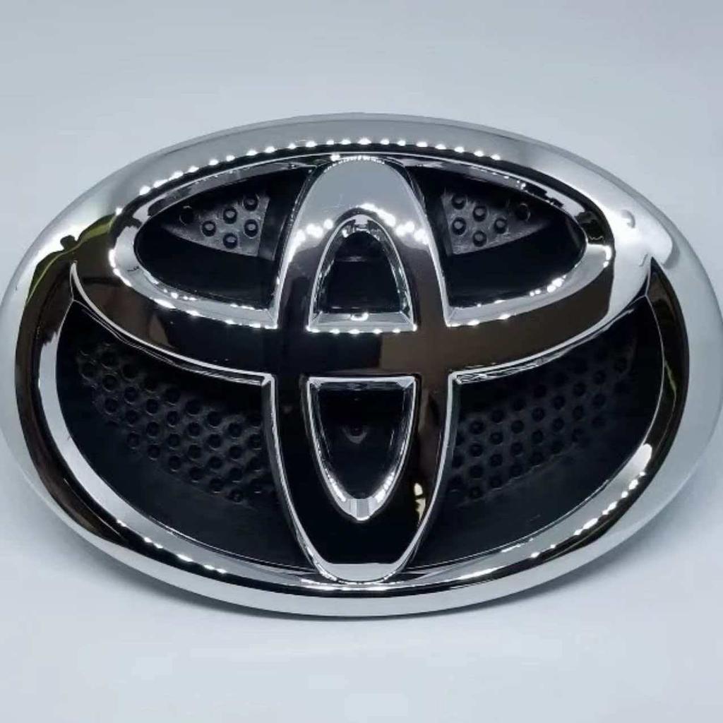cvmes6 75301-12400 GENUINE OEM FRONT GRILLE BUMPER LOGO EMBLEM BADGE TOYOTA RAV4 2013-2015