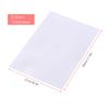 25 Sheets White Printable Shrink Films Kit Shrinky Art Film Paper Heat-Shrink Sheets Can Be Printed for Inkjet Printer for   Pendants Earrings Keych
