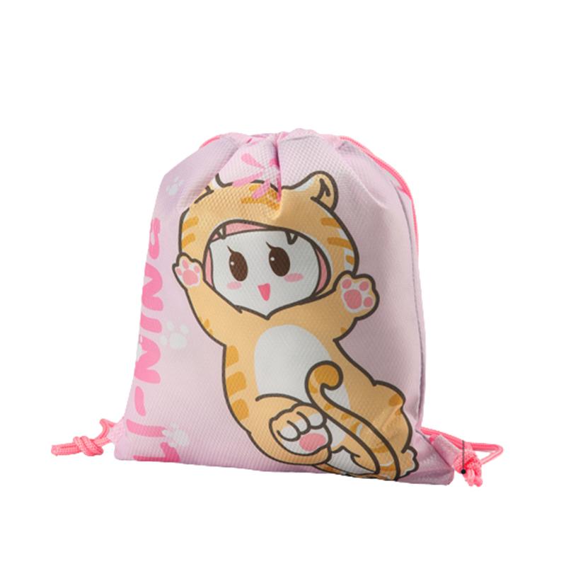 

Li-Ning Quick-Dry Storage Bag Wet And Dry Separation Waterproof Professional Polyester Small Backpack Swimming Bag Unisex backpack LNBT720-2 Pink