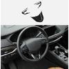 For Cadillac CT5 -25 ABS Carbon Fiber Steering Wheel Button Frame Cover Trim