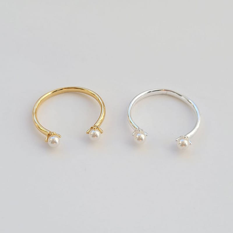 BSWAN Star Ring Silver_Gold Ring