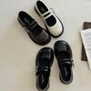 Fashion Spring New Style Luxury Leather Shoes for Girls Autumn Fashion Korean Style Soft Bottom Anti-slippery Versatile Chic Dress Shoes