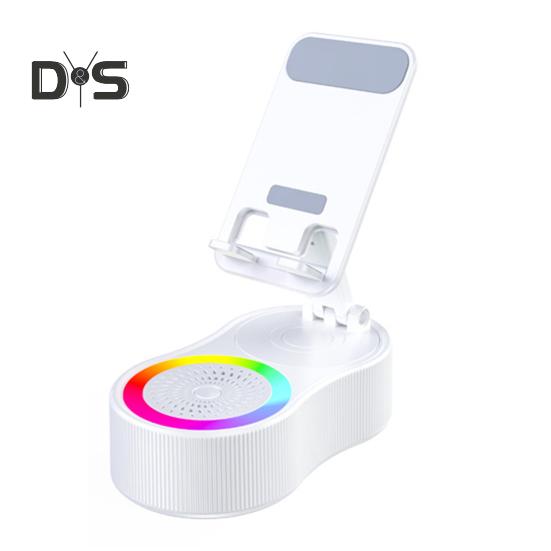 360 grad Drehbare Telefon Stehen mit Drahtlose Bluetooth-kompatibel Lautsprecher RGB Licht Höhe Einstellbar Handy Halter