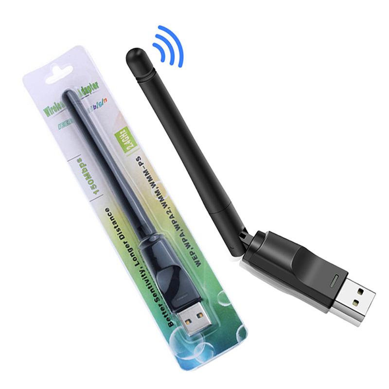 Adaptor Wifi USB 150Mbps Rețea Wireless Placă de Rețea Receptor Wi-Fi PC Laptop