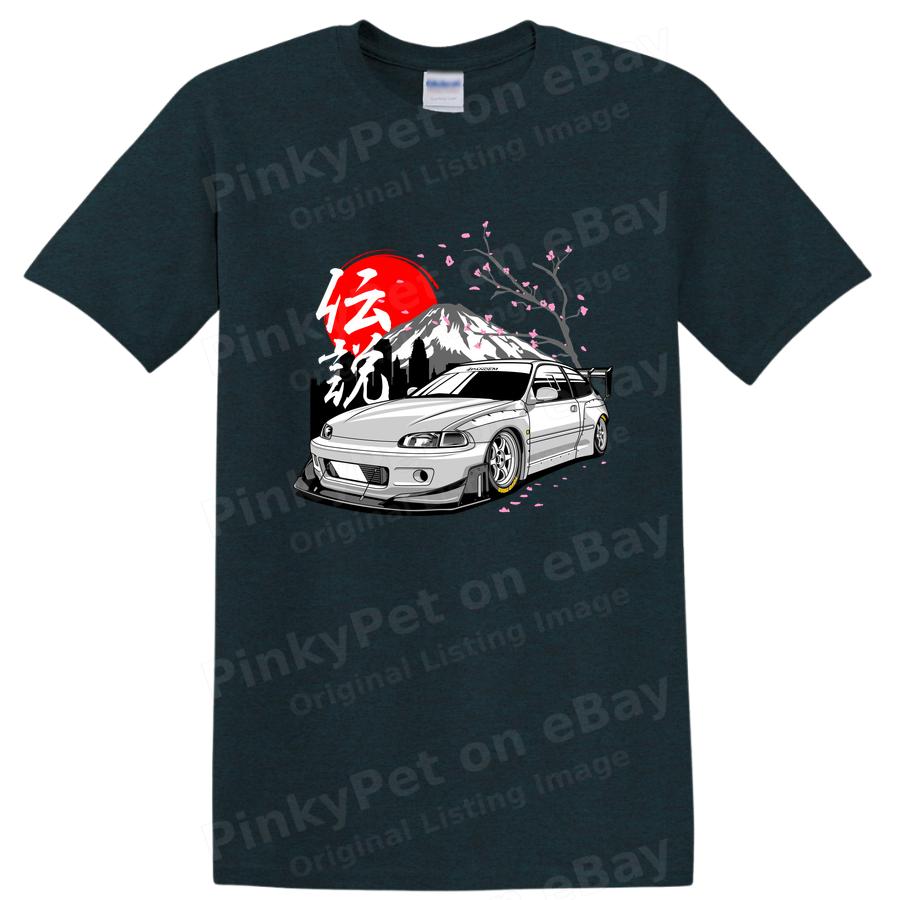 Car Legend Japanese Graphic T Shirt Cool Racing Vintage Tee Car Enthusiast