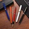 Black Gender-Neutral Pen, Business Gift Pen, Metal Signature Pen, Meeting Advertising Pen, Orb Pen, Fountain Pen