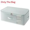 Garment Storage Bag With Thick Cotton Material For Dorm Room Organization And Moving