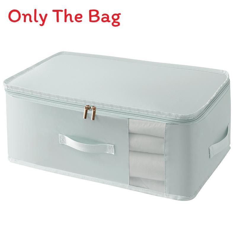 Garment Storage Bag With Thick Cotton Material For Dorm Room Organization And Moving