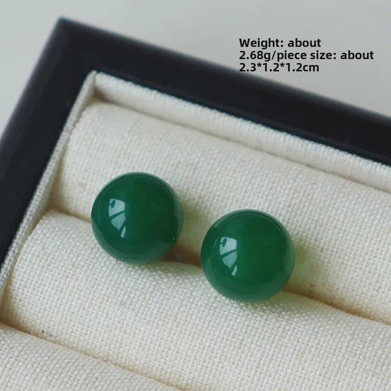 Elegant Retro Zircon Earrings: Chic, Versatile, and Luxurious Silver Needle Design