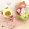 Fun Fruit Animal Pendant Drag Doll Plush Toy Bag Hanging Ornament Doll New Product Grab Doll
