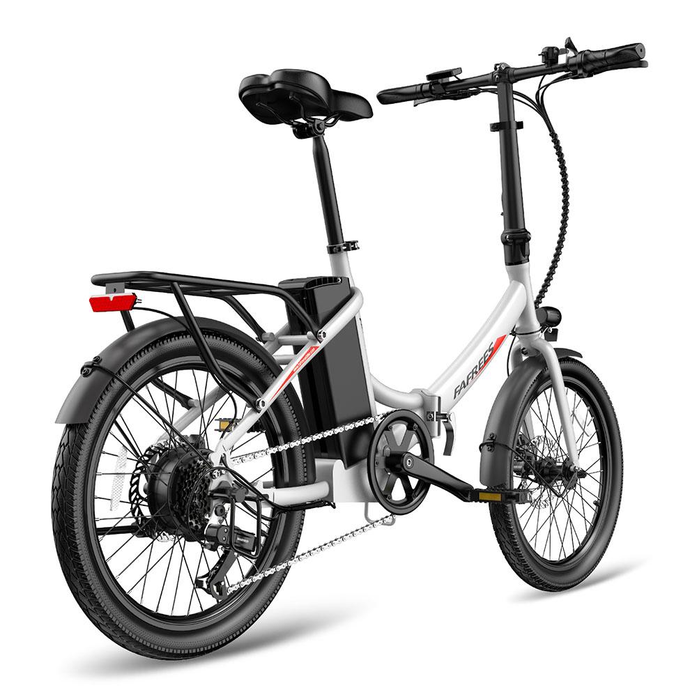 Bicicleta Elétrica Fafrees F20 Light 20" Motor de 250W Bicicleta Elétrica Dobrável Velocidade Máxima 25Km/h Display LCD 48V 16.75AH Carga Máxima 120Kg