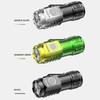 Mini 3LED Flashlight With Pen Clip,Night Walking,Portable Brightness,Rechargeable Waterproof Emergency Spotlight Outdoor Torch