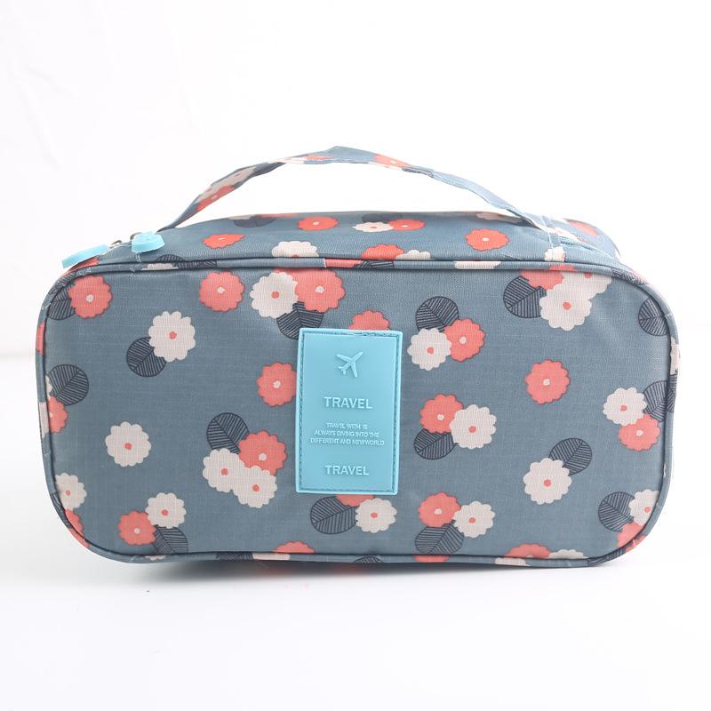 Travel Tote Portable Travel Storage Bag Multi-function Bra Underwear Organizer Bags Toiletry Cosmetic Case for Outdoor Travel